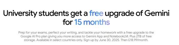 Gemini pro for students