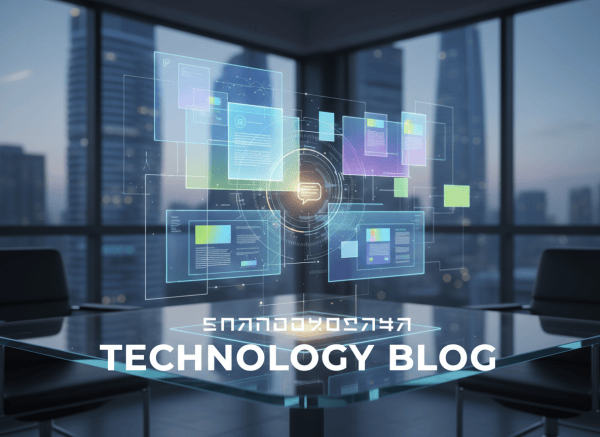 A polished editorial featured image for a technology blog post titled “ChatGPT Space and Pages: OpenAI's Office Suite Is Here, and What Works Today.” Show a sleek futuristic digital office workspace with abstract AI interface elements, collaborative documents, organized pages, and a subtle ChatGPT-inspired conversational glow. Modern, credible, clean, newsroom-quality tech journalism aesthetic. No logos, no readable text, no brand marks, no people, strong visual focus, suitable as a blog featured image.