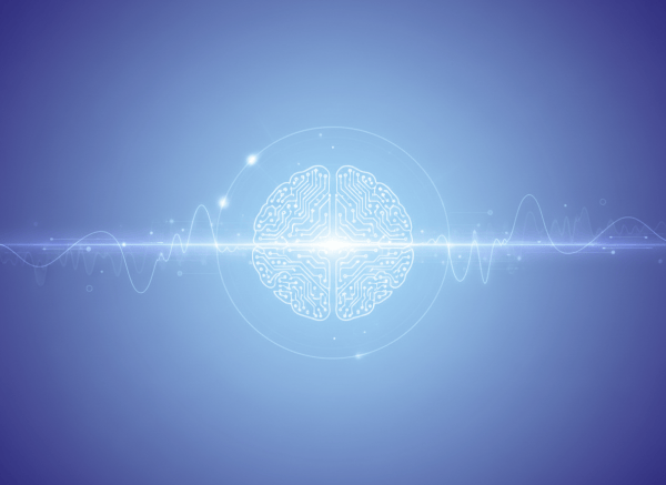 A clean, modern editorial featured image for a blog post titled “What Is Jev? The AI That Never Talks, Explained Simply.” Visualize a friendly, abstract AI concept that communicates silently: a glowing minimalist artificial intelligence symbol or digital brain with no speech bubble and no mouth, surrounded by subtle quiet interface signals, soft blue and violet gradients, approachable and easy to understand, professional technology magazine style, strong central composition, ample negative space, no text, no letters, no logos.